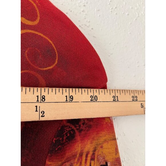 Lighthouse Apparel Embellished Cafe Latte Graphic Long Sleeve Top Y2K Vintage - Picture 6 of 9